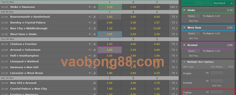 cược xiên là gì