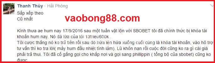 nhà cái lừa đảo