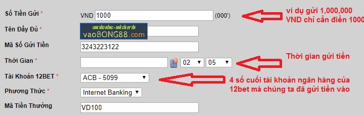 thong tin gui tien 12bet