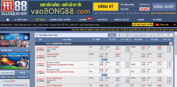 M888 - M88cvf - Mansion88 - Link dự phòng M88