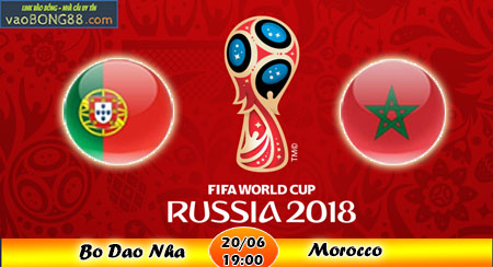 Trực tiếp bóng đá Bồ Đào Nha vs Maroc (1900 – 20-06)