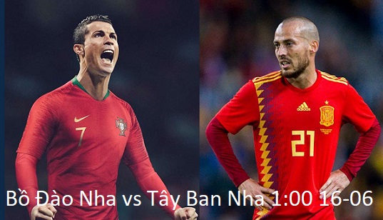 Trực tiếp bóng đá Bồ đào Nha vs Tây Ban Nha (0100 - 16-06)