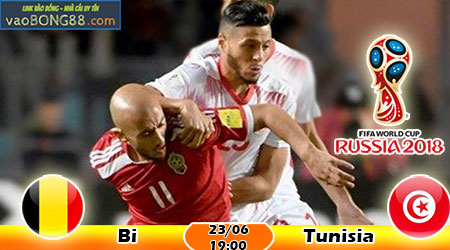 Soi kèo Bỉ vs Tunisia (19h ngày 23-06-2018)