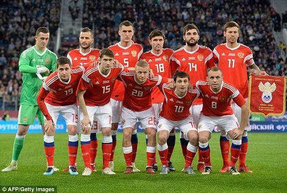 tuyển Nga World Cup 2018