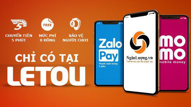 Hướng dẫn gửi tiền tại nhà cái Letou