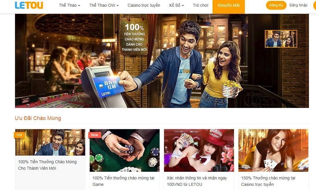 Điểm nổi bật của nhà cái cá cược trực tuyến Letou