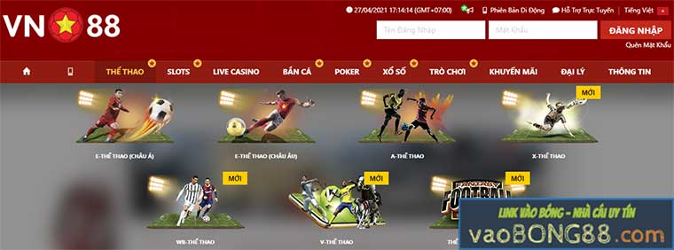 E-thể thao Vn88 e- thể thao Vn88