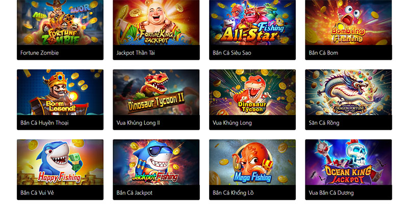 Chơi game bắn cá